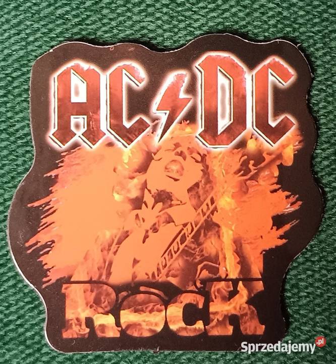 ACDC naklejka sticker Angus Young Rock Zbylitowska Góra
