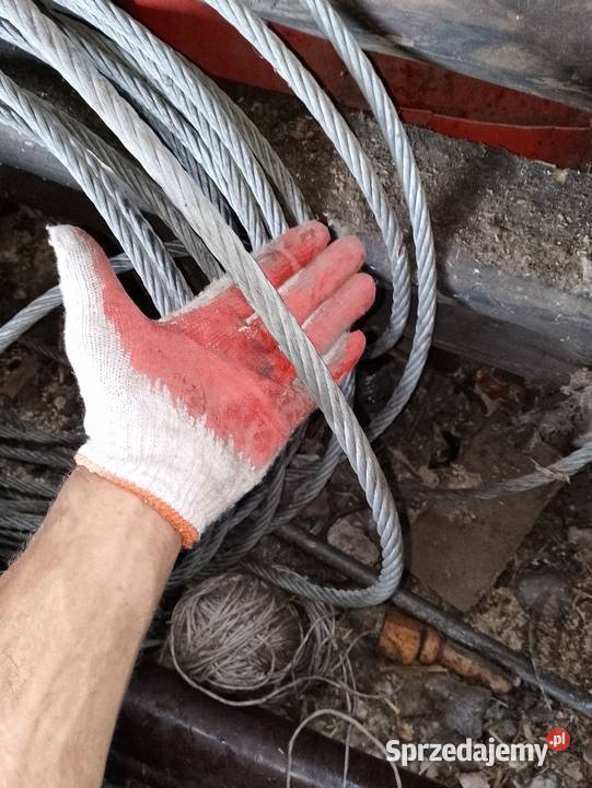 likwidacja gospodarstwa miekka lina stalowa Kłobuck