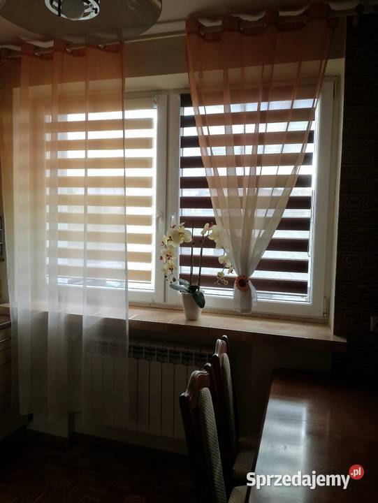 FIRANA komplet 2 biała woal przelotki 150x230