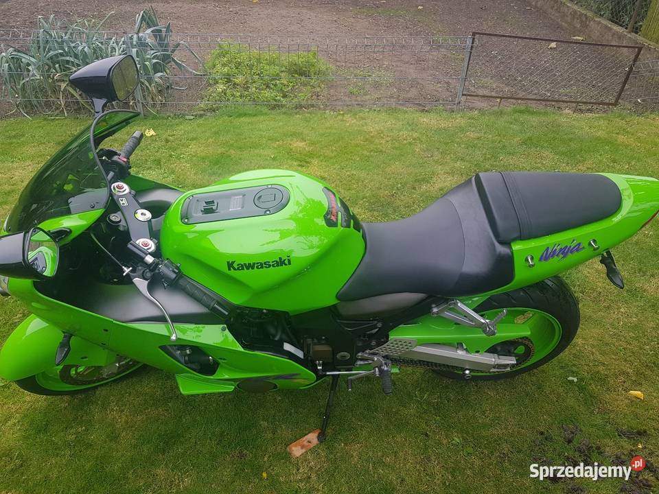 Kawasaki zx12r ninja candy lime green Kawasaki Motoryzacja wielkopolskie Opalenica