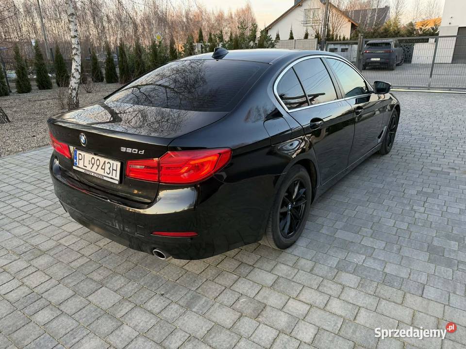 BMW 520d mega oszczędny dobrze wyposażony Rok produkcji 2017 Leszno