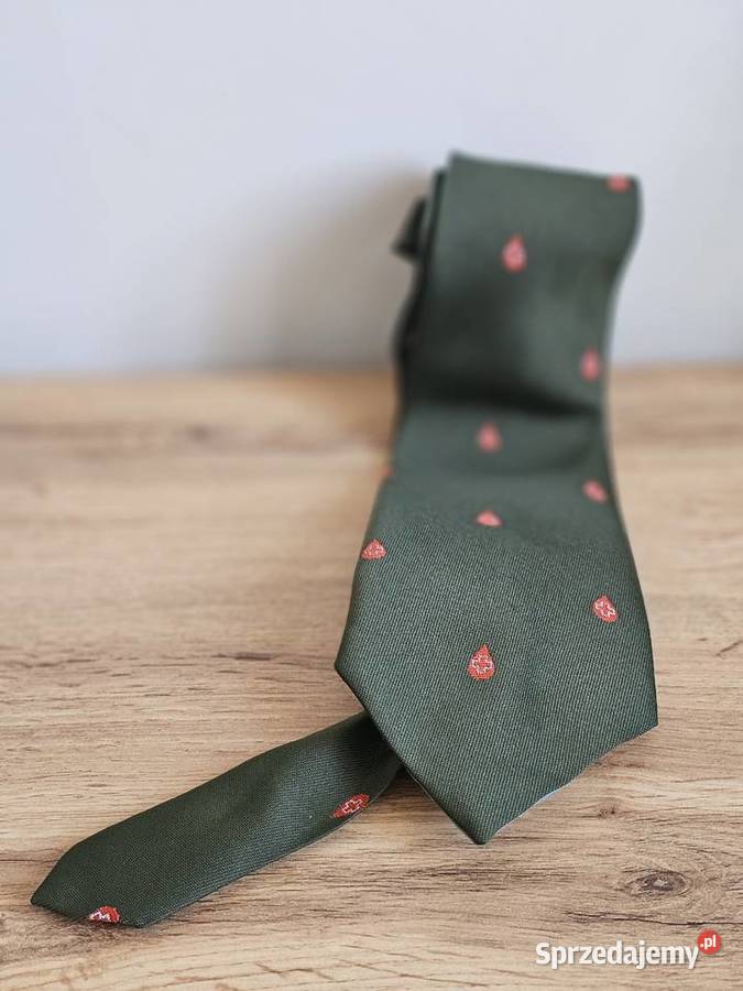 Krawat HDK Honorowy Dawca Krwi unikat Galanteria i dodatki sprzedam