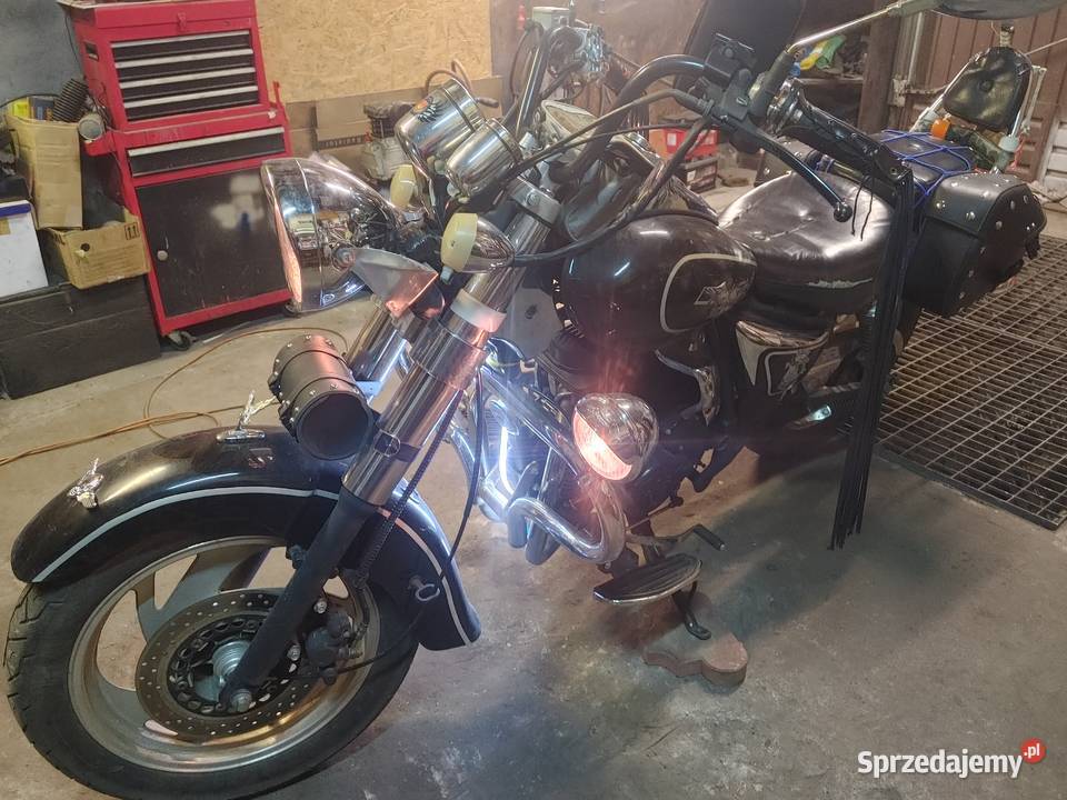 Chopper 125 zarejestrowany wazne oc sprawny 100km Legionowo