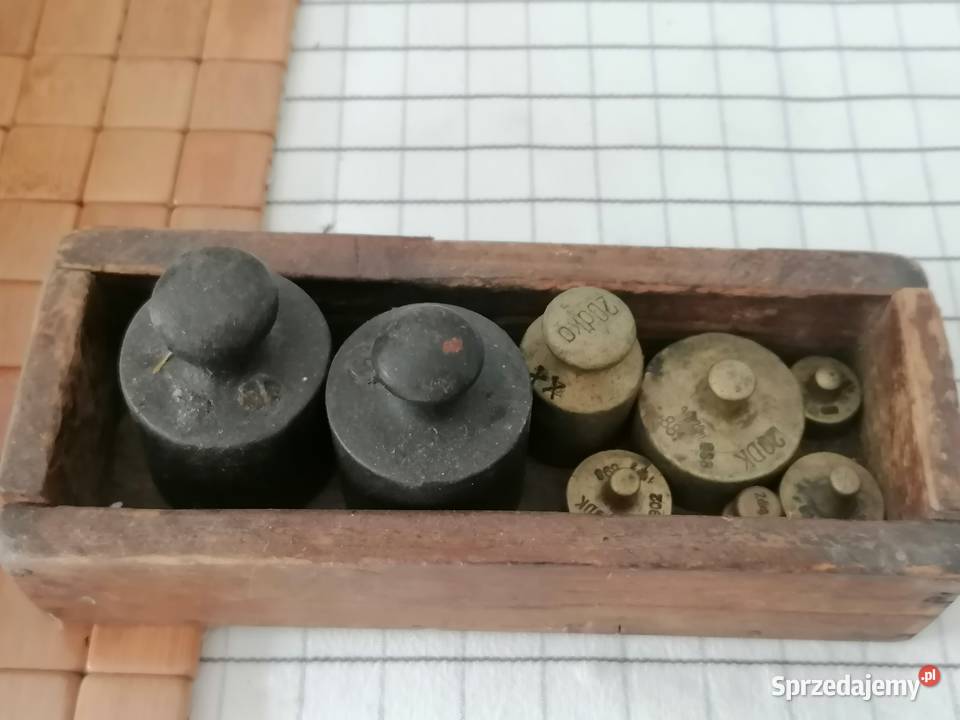 Mosiężna waga szalkowa z lat 3050 małopolskie Kraków