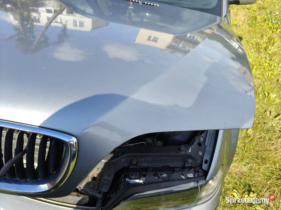 Bmw e46 maska przód lift sedan kombi silbergrau Aleksandrów Łódzki sprzedam