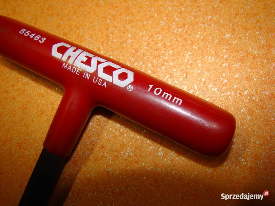 Klucz imbusowy z rękojeścią CHESCO USA 10 mm Ref śląskie Bielsko-Biała