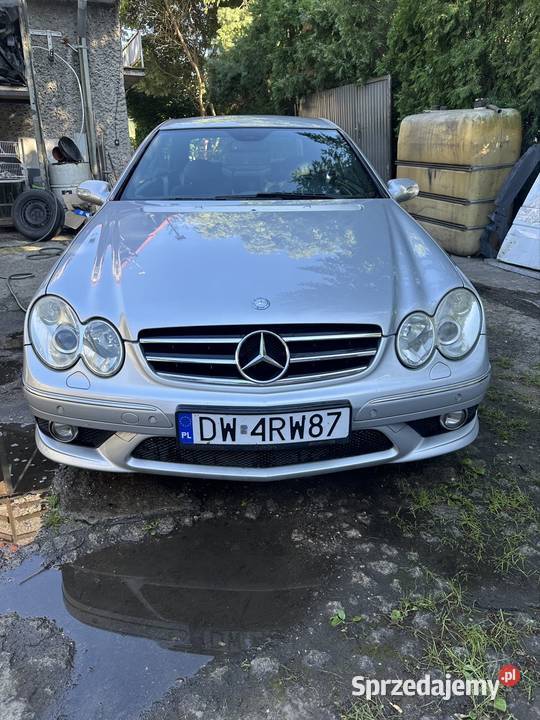 CLK 200 AMG PLUS GAZ KOMPRESOR skórzana tapicerka dolnośląskie sprzedam