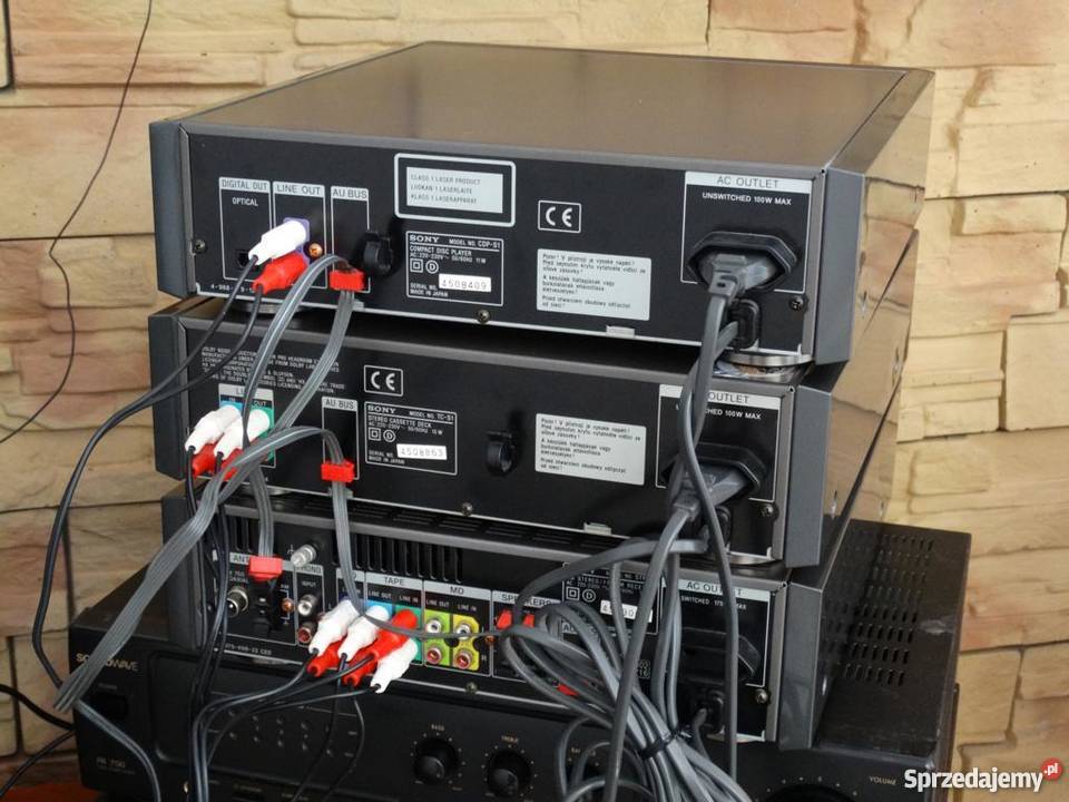 Wieża Sony seria STRS1 TCS1 i CDPS1 WYSYŁKA Jasło