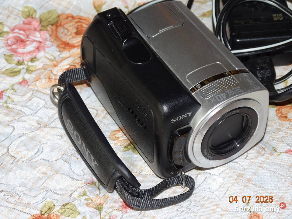 Kamera Sony Handycam DCRSR45 Hybrid HDD 40x zoom lubelskie Biała Podlaska