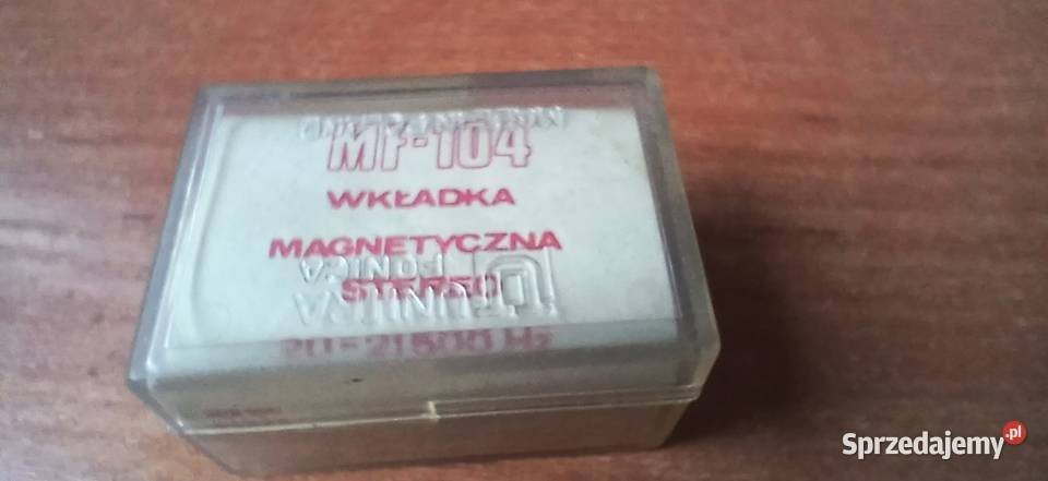 MF 104 wkładka gramofonowa z igłą nowa kujawsko-pomorskie Gołębiewko