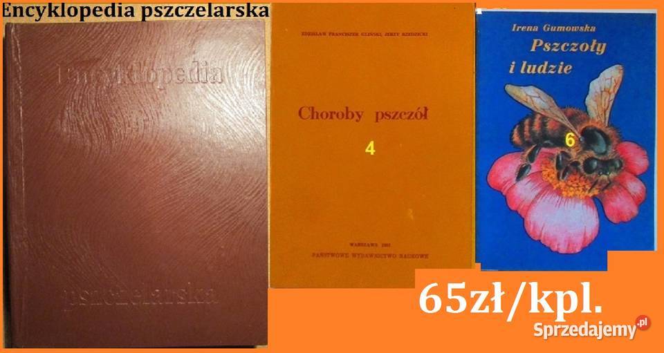 Encyklopedia pszczelarska Choroby pszczół Książki i Podręczniki łódzkie Łódź