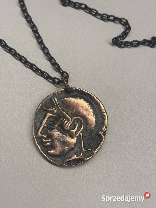 Naszyjnik medalion grecki Bydgoszcz