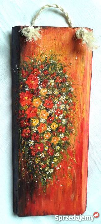 Obraz olejny na desce Ikebana Rydułtowy