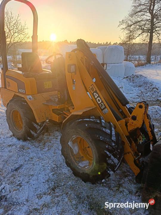 Mini ładowarka JCB 403 schaffer Serokomla