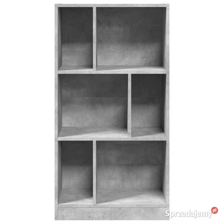 Regał szarość betonu 57x285x1075 materiał Warszawa sprzedam