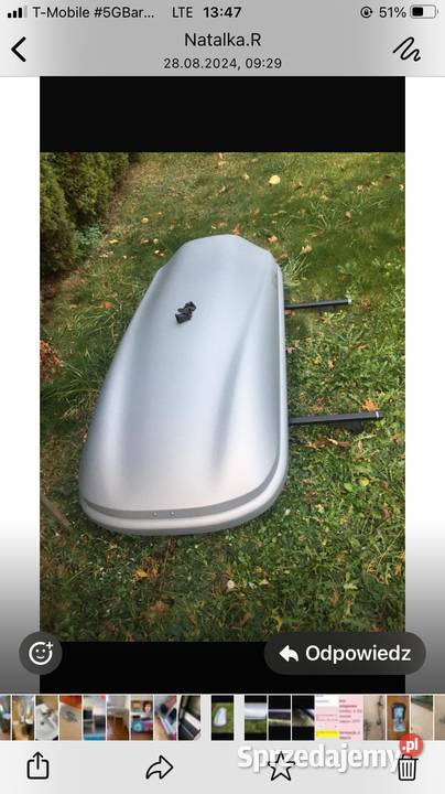 Sprzedam bagażnik dachowy mazowieckie Zielonka