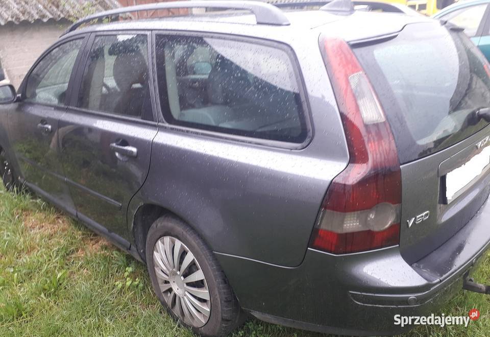 volvo v50 20d skóra w calosci na czesci Radzyń Podlaski sprzedam