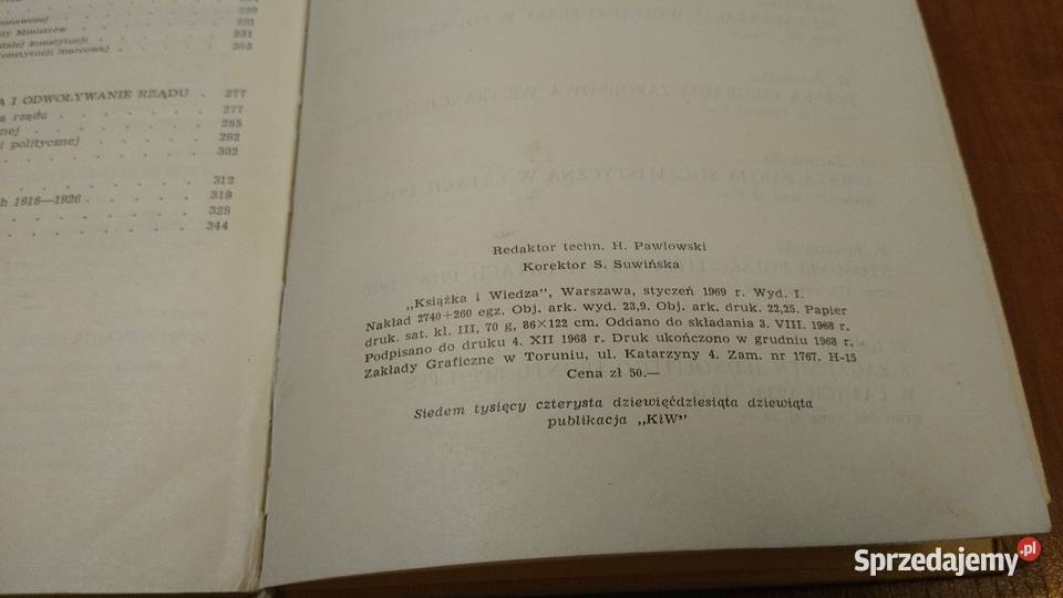 Rządy parlamentarne w Polsce w latach 19191926 Gdańsk