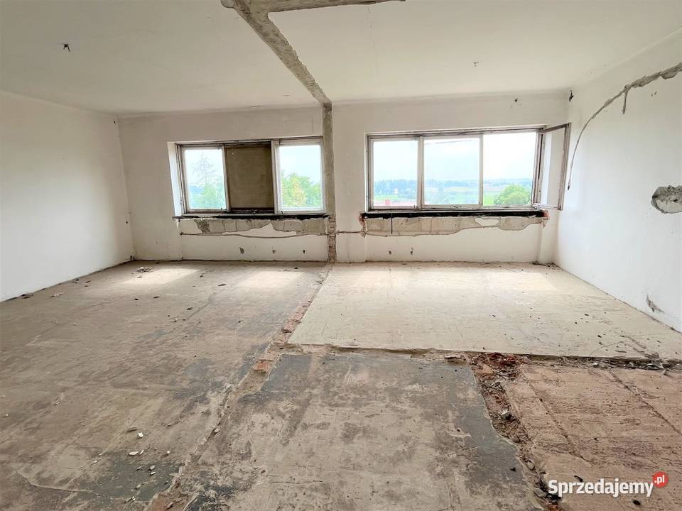 Dom wolnostojący do remontu z projektem i 1650m2 lubelskie Łubcze