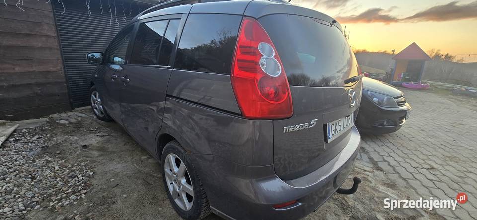 Mazda 5 2007r nowe sprzęgło itp Rok produkcji 2007 Szymbark