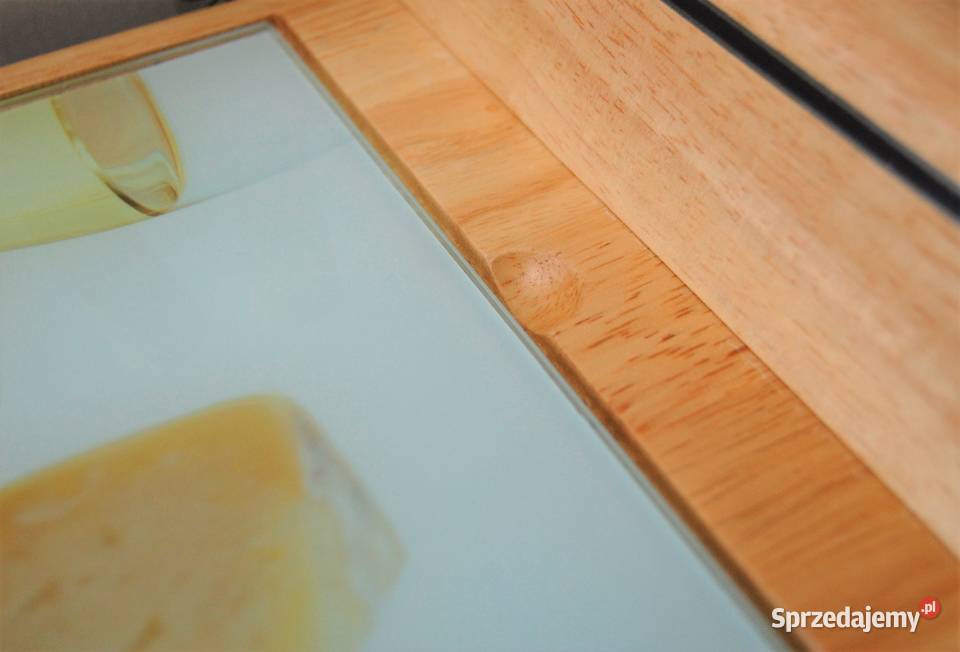 Drewniana deska do serów z 4 nożami 355 x 26 Lublin