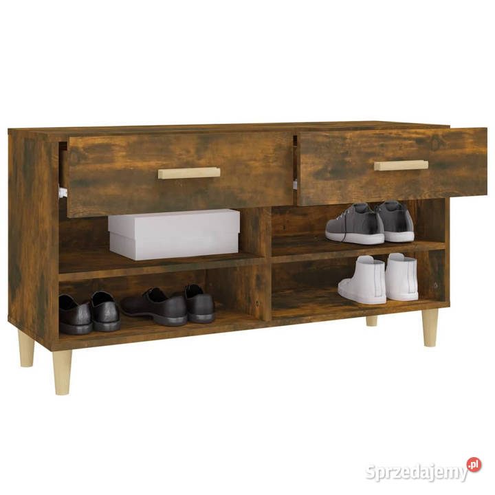 Szafka na buty przydymiony dąb 102x35x55 Warszawa