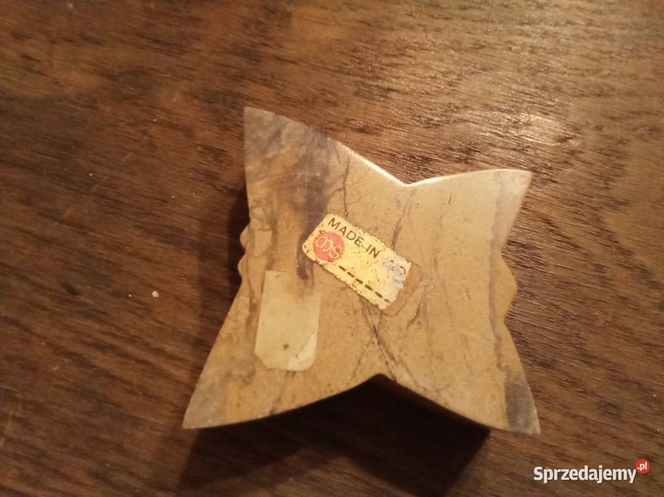 Szkatułka kamienna w kształcie gwiazdy puzderko Warszawa