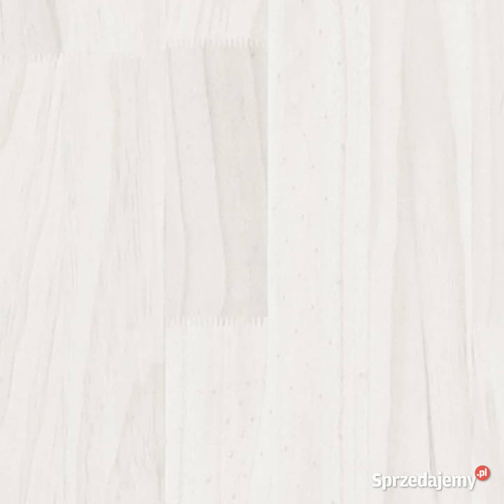 Regał na książki 4 półki biały 80x30x140 drewno Warszawa