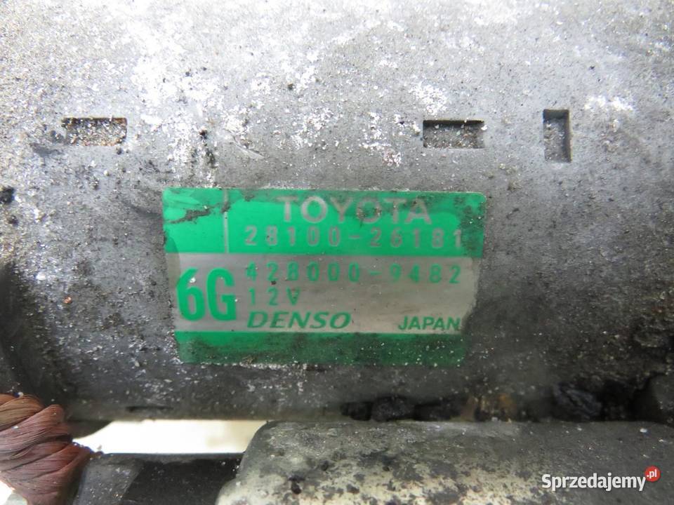ROZRUSZNIK TOYOTA RAV 4 IV 20 D4D 2810026181
