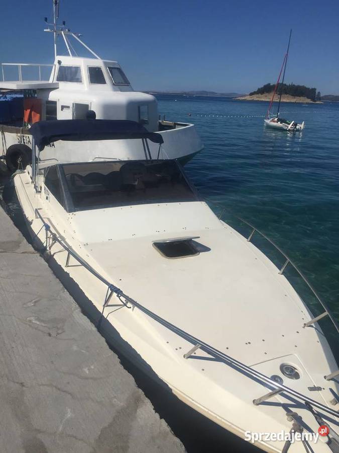 Jacht motorowy kabinowy motorówka Black Shadow małopolskie Limanowa