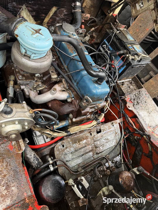 silnik NISSAN H20 BENZYNA LPG do naprawy wózek Działoszyn sprzedam