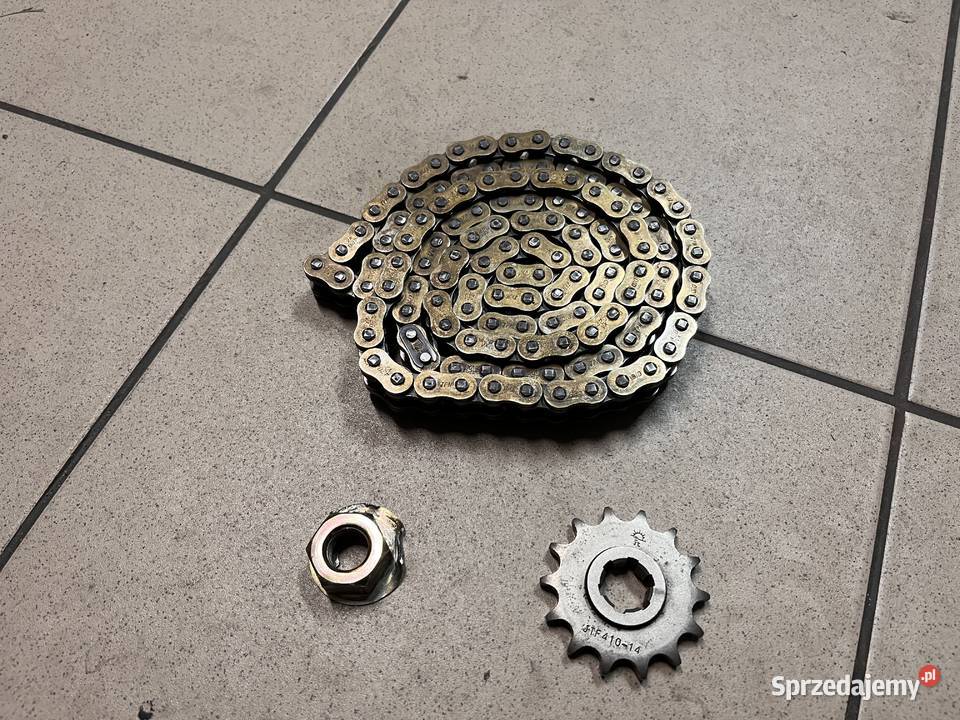 Łańcuch napędowy zębatka Hyosung GA 125 Cruise Brzeszcze sprzedam