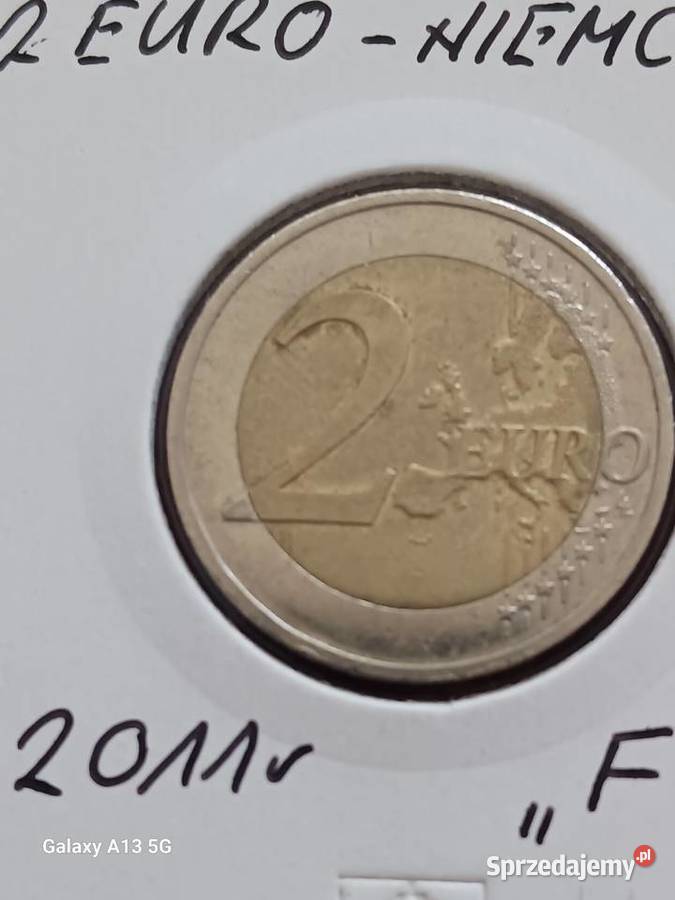 2 Euro Niemcy 2011 r men F sprzedam