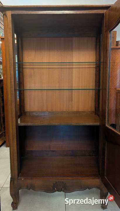 Piękna serwantkawitryna ludwikowska ciemny Dąbrowa Górnicza