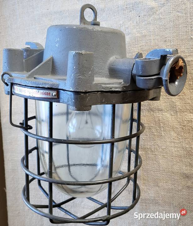 Lampa w oprawie przeciwwybuchowej Polam Gdańsk Włodawa sprzedam