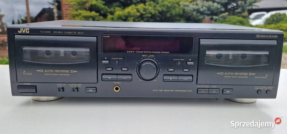 Magnetofon catette deck JVC TD W 218 TDW218 Międzychód