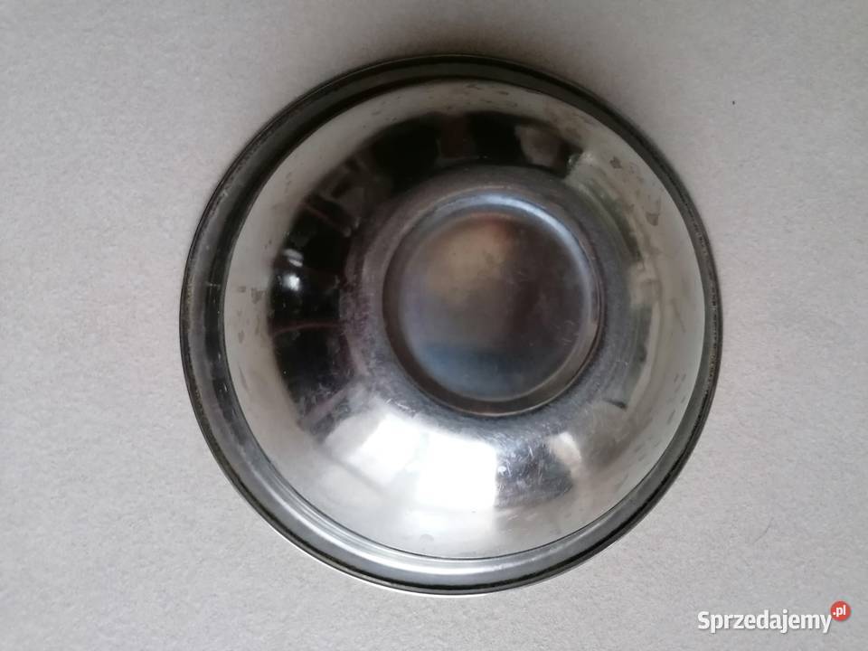 Dwie metalowe miski ze stali niedzewnej o Łódź