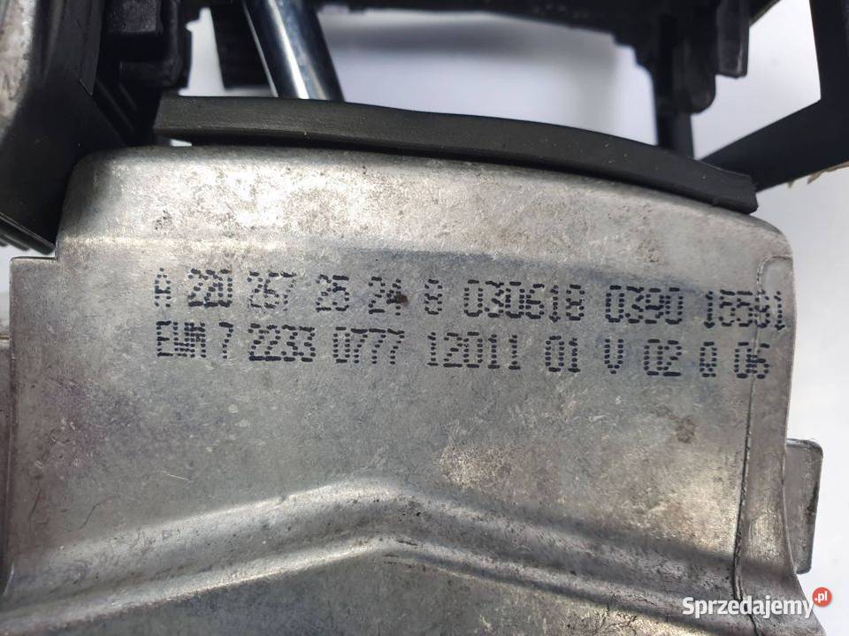 DŹWIGNIA ZMIANY BIEGÓW MERCEDES W 220 LIFT Lipno