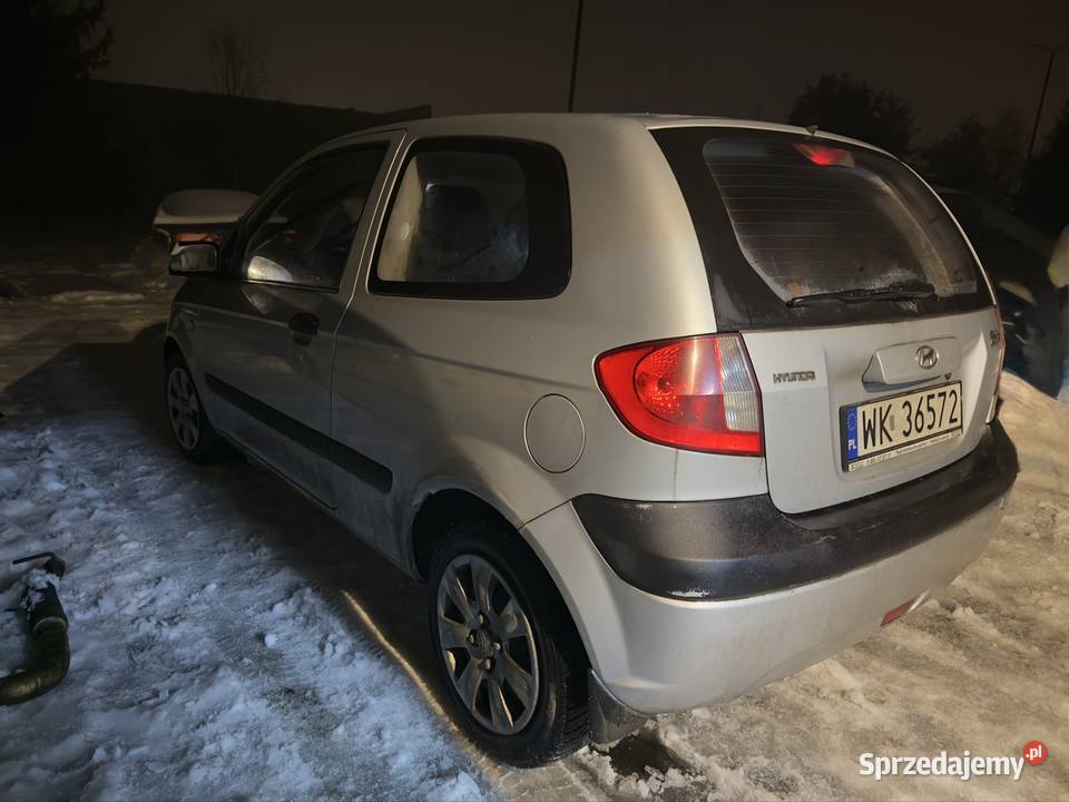 Hyundai Getz 11 2007 r Rok produkcji 2007 Pruszków