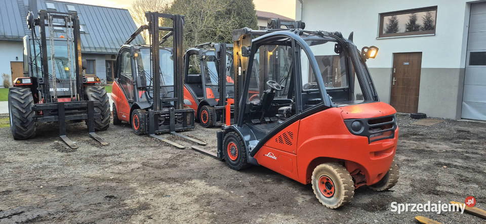 Wózek Widłowy Linde H30D Diesel Dozór UDT Stan Małkinia Górna