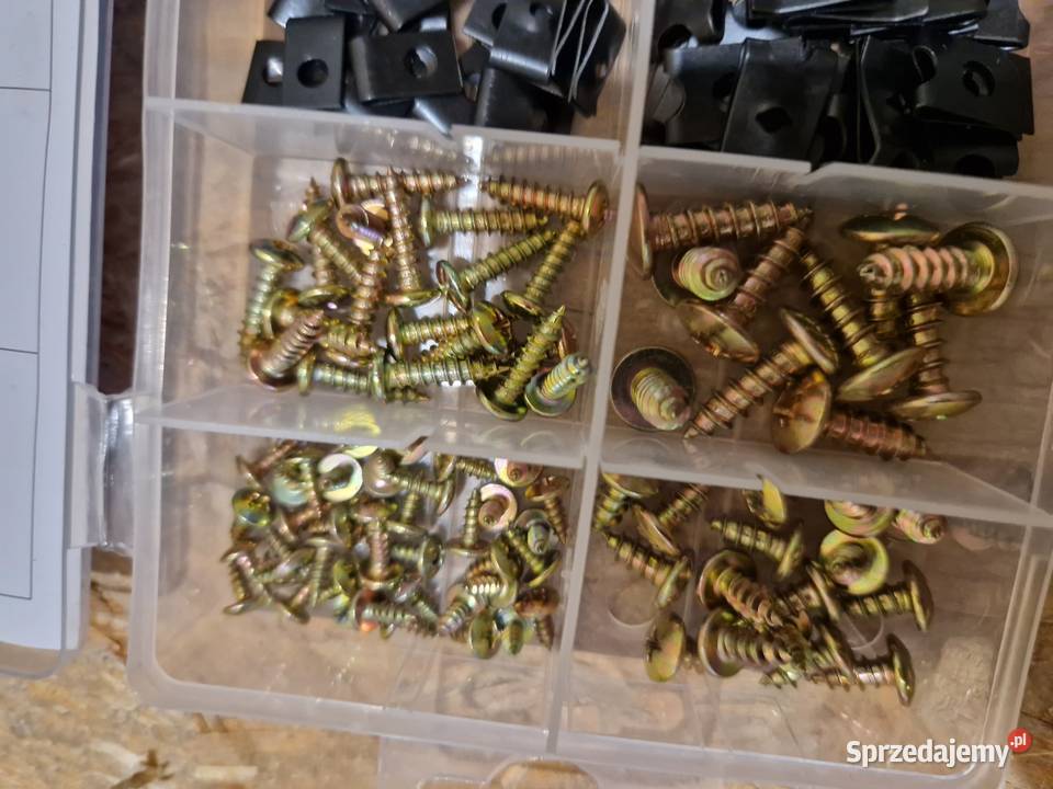 WKRĘTY I PODKŁADKI DO KAROSERII MIX ZESTAW 170 wielkopolskie Głogowa sprzedam