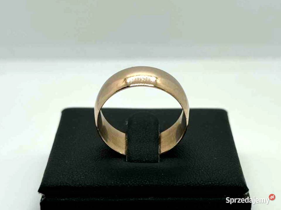 Złota Obrączka pr 375 529g warmińsko-mazurskie Elbląg