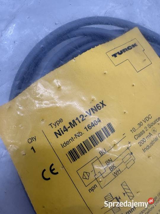 Turck Ni4M12VN6X 16404 Czujnik indukcyjny mazowieckie