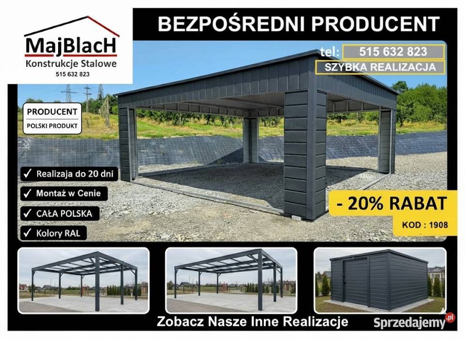 Altana Ogrodowa Zadaszenie do domu WIATA Altanka Bielsko-Biała