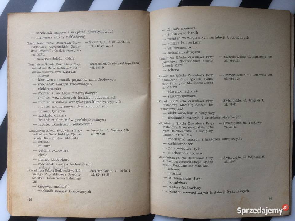 3673 Informator O Szkolnictwie Zawodowym Szczecin