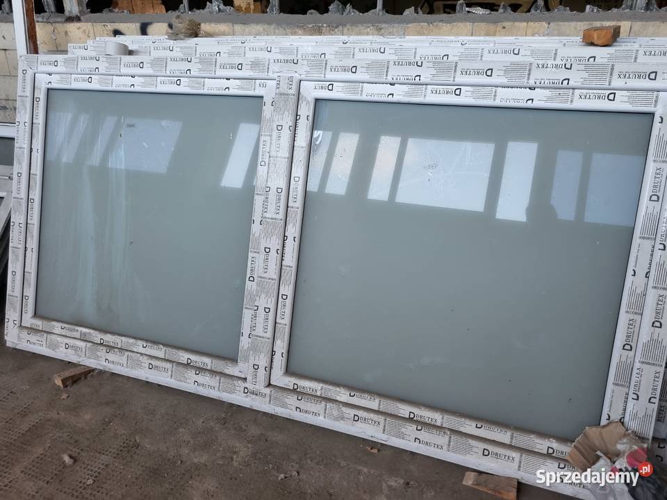 NOWE okna Drutex PVC 233 x 115 szyby Dom i Ogród sprzedam