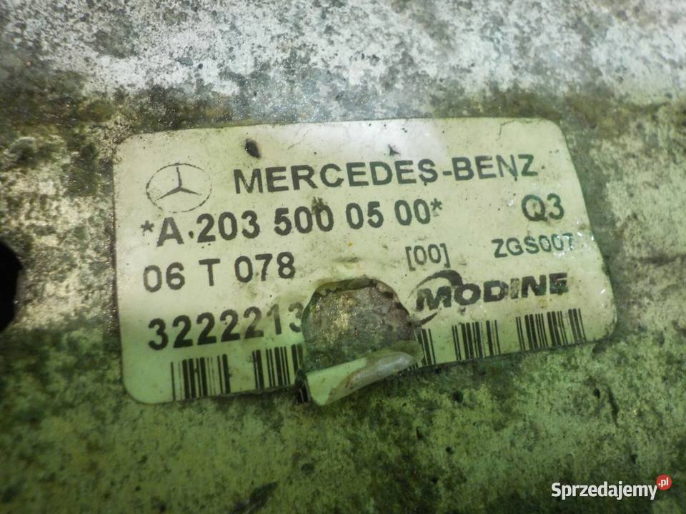 MERCEDES C W203 LIFT 18 K 06r SEDAN 4D osobowe