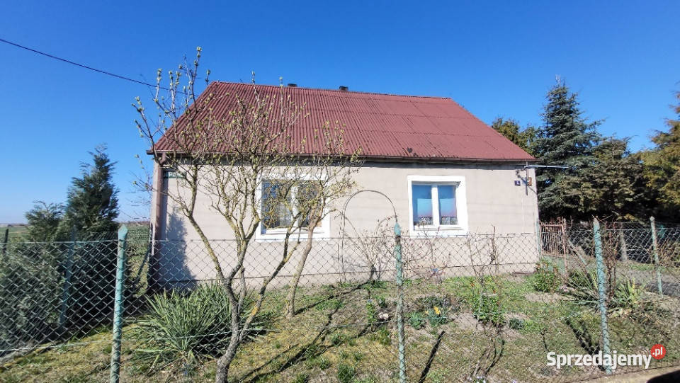 Działka zabudowana domem i budynkiem Spytkówki