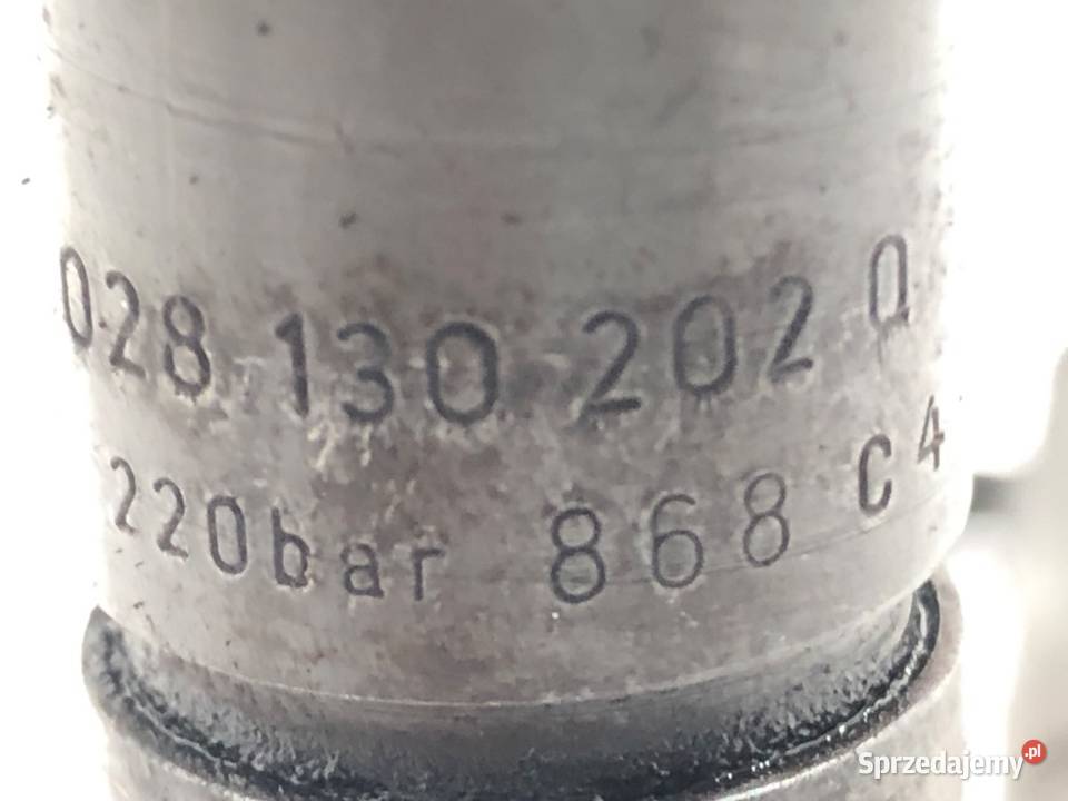 WTRYSKIWACZE KOMPLET AUDI A3 8L 028130202Q 19 90 podkarpackie