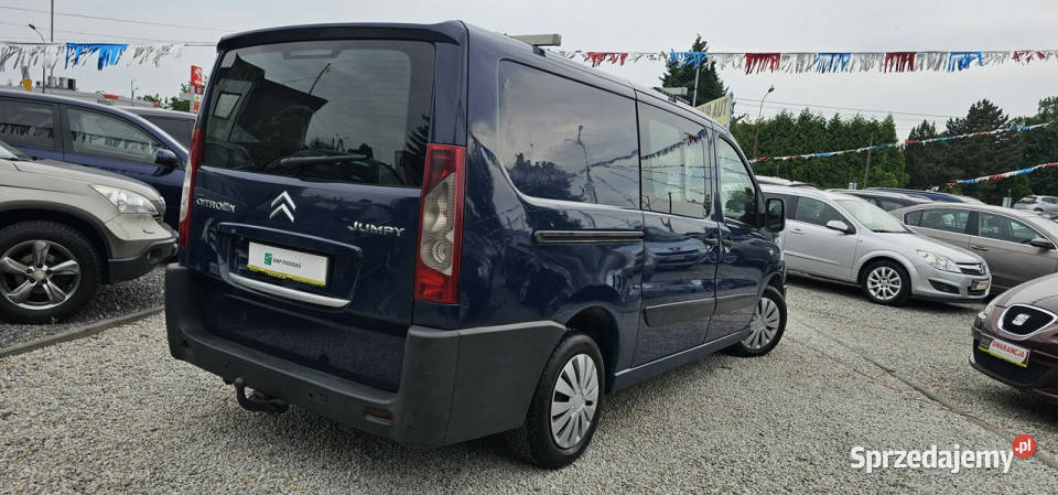Citroen Jumpy Combi SPRZEDANY Długa brygadówka czujnik parkowania Świdnica